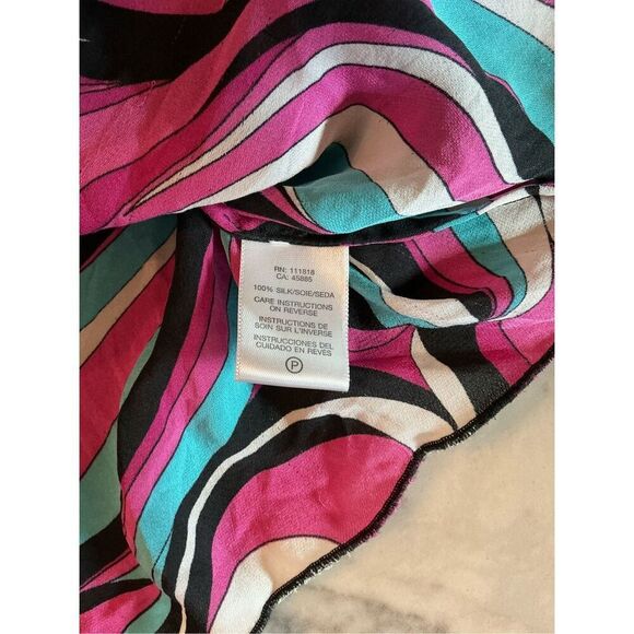 Michael Kors Silk Off The Shoulder Top L - Picture 4 of 5